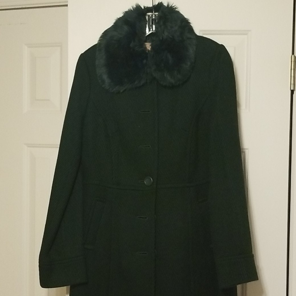 Green Pea Coat